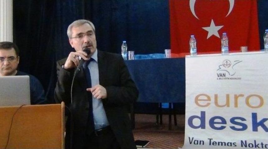 Erciş&rsquo;te Avrupa Birliği Projeleri Tanıtım Toplantısı