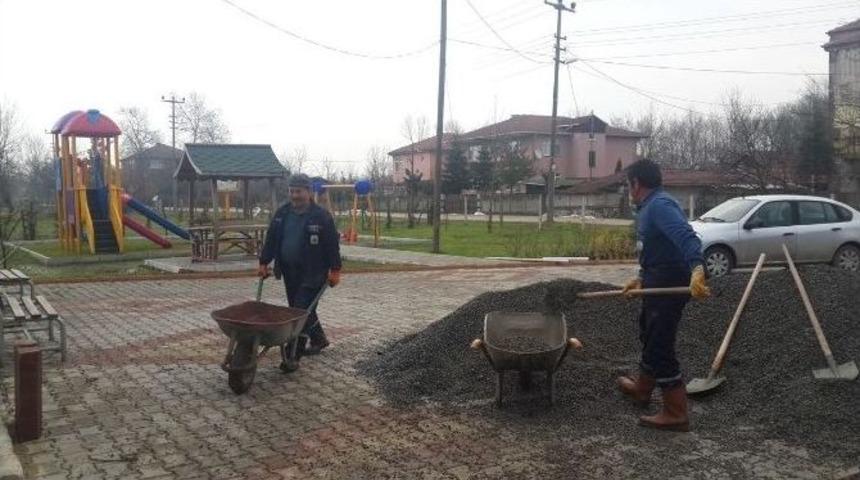 Tepetarla&rsquo;da Parke &Ccedil;alışması