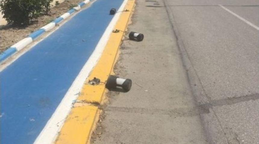 Bisiklet Yolunun Aydınlatmalarına Zarar Verdiler