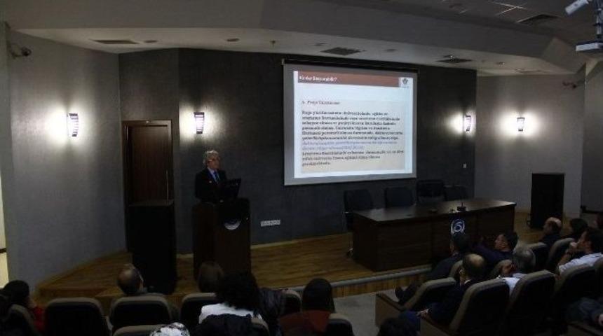 &lsquo;sağlık Bilimlerinde Proje Hazırlama Kursu&rsquo; Seah&rsquo;da Ger&ccedil;ekleştirildi