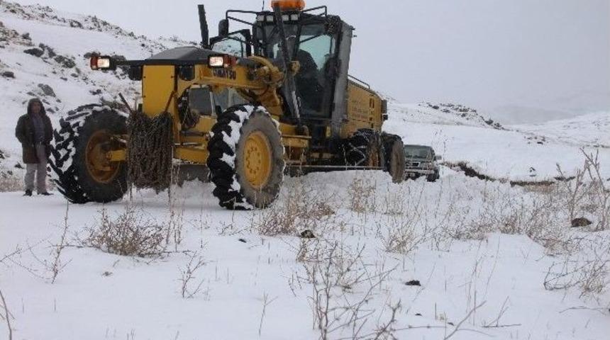 Iğdır&rsquo;da Kar Yağışı
