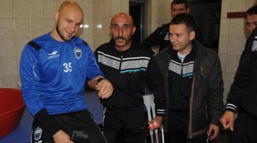 Erciyesspor engellilerle g&ouml;steri ma&ccedil;ı yaptı