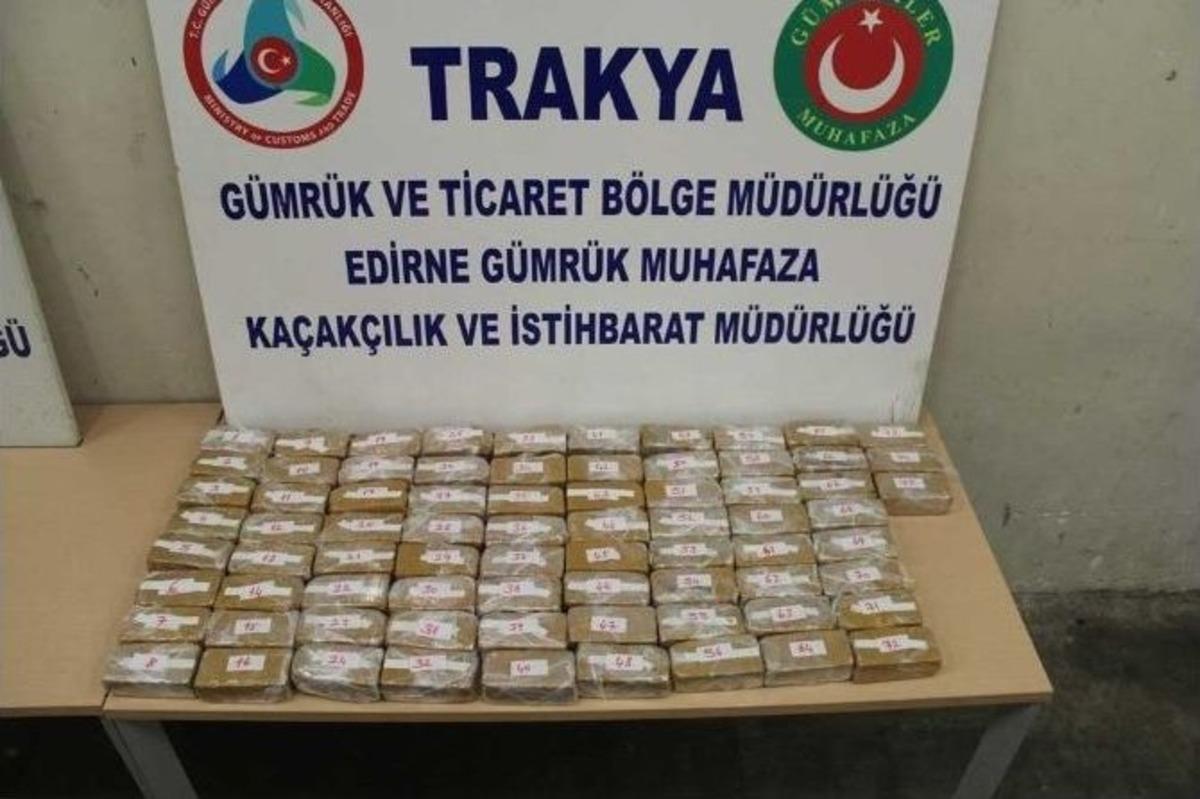 Kapıkule&rsquo;de 38 Kilo 544 Gram Eroin Ele Ge&ccedil;irildi
