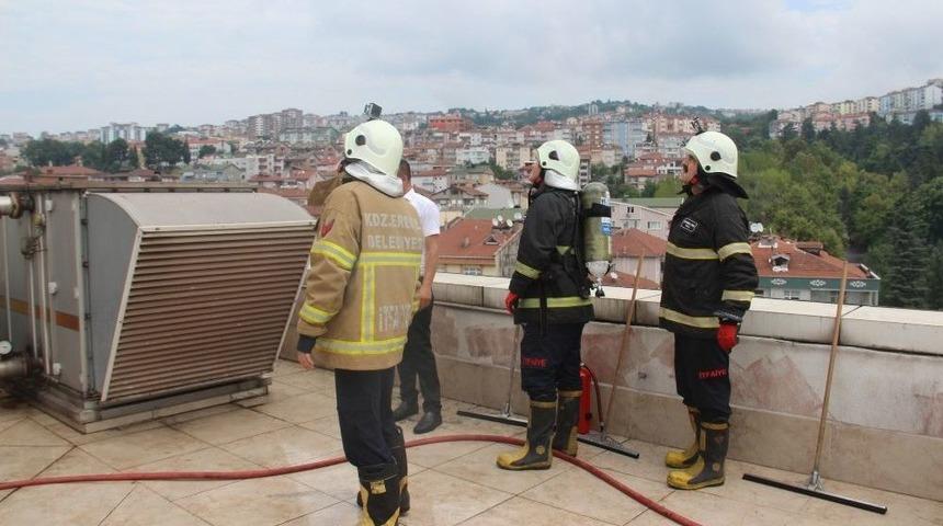 Avm&rsquo;de Yangın Paniği