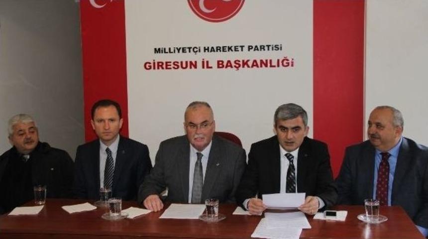 Giresun Mhp&rsquo;de Kongreye Doğru