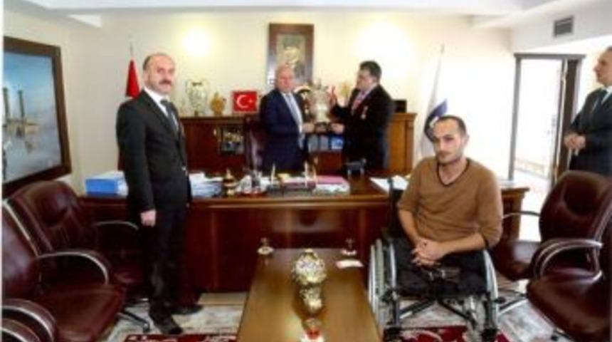 Gazilerden Başkan Sekmen&rsquo;e Ziyaret