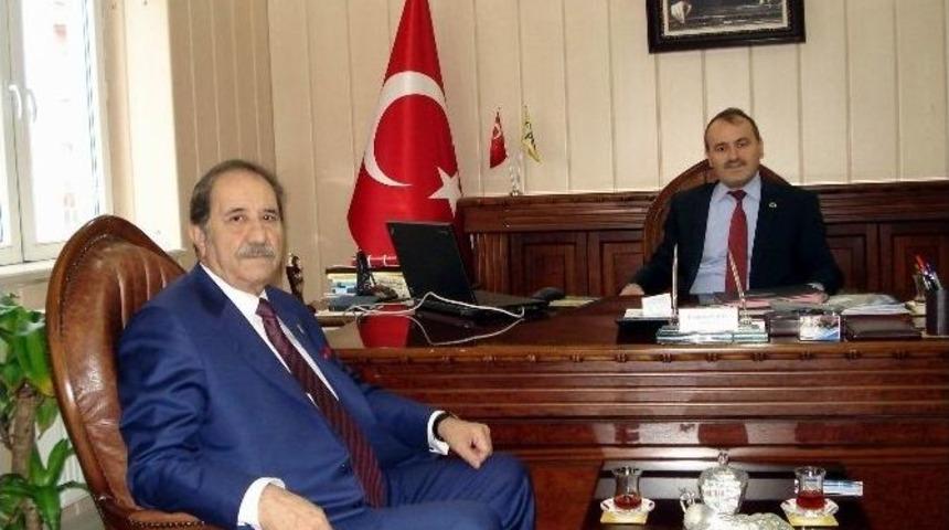 Sesob Başkanı K&ouml;ksal &Ccedil;eşitli Ziyaretlerde Bulundu