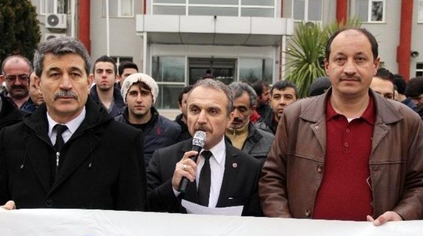 112&rsquo;lerde Taşeronlaşmaya Hayır Eylemi