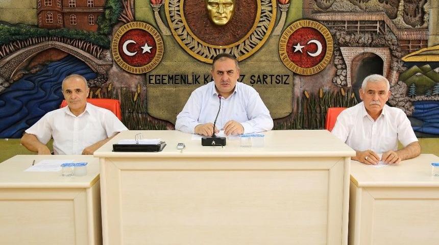 G&uuml;m&uuml;şhane İl Genel Meclisi&rsquo;nin Ağustos Ayı Toplantıları Başladı