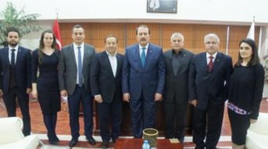 Ak Parti’li Harun Karacan’dan Aydın Ticaret Borsası’na Ziyaret