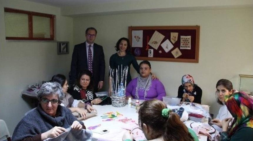 Merzifonlu Engelliler El Sanatlarıyla Hayata Bağlandı