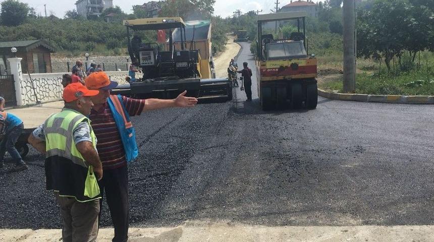 Akçakoca Belediyesi Asfalt Çalışmasına Ağırlık Verdi