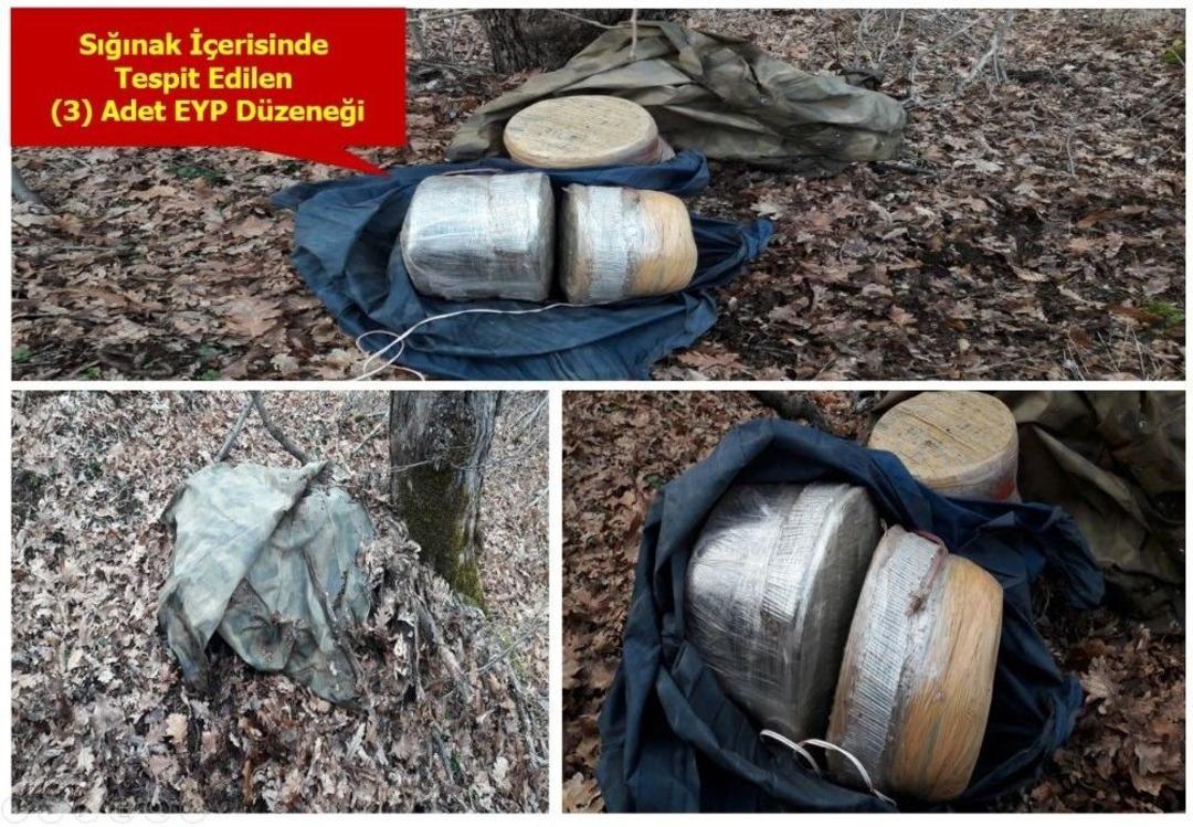 Lice&rsquo;de 18 Sığınak Ve 1 Mağara İmha Edildi