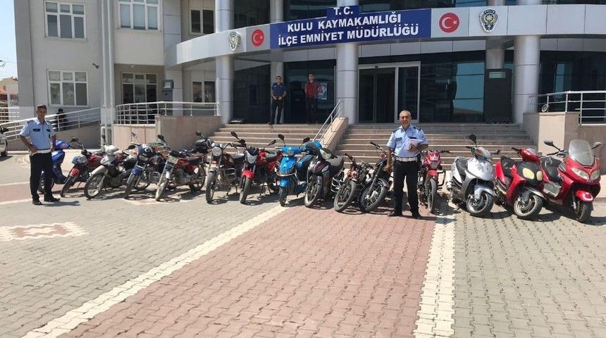 Kulu&rsquo;da Motosiklet Denetimi