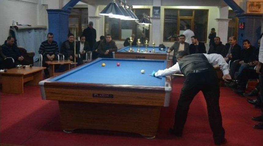 Van&rsquo;da 3 Bant Bilardo İl Birinciliği Yarışması