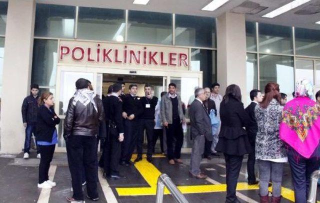 Siverek te hasta yakını doktoru darp etti 2