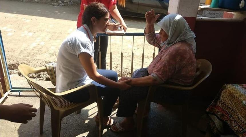 Sel Mağdurlarına Sosyal Hizmetlerden Destek