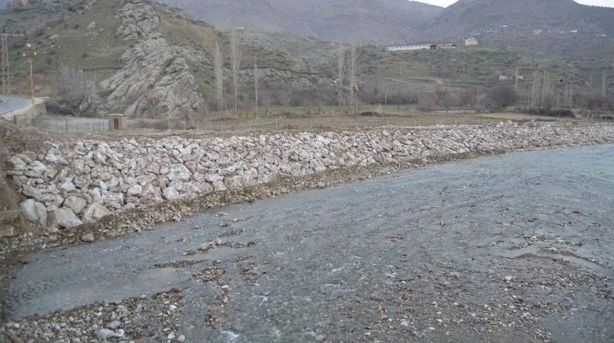 Her Yıl Taşan Sason &Ccedil;ayına &Ouml;nlem Alındı