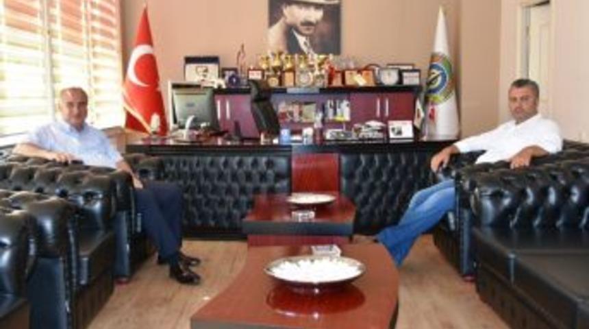 Teski Genel M&uuml;d&uuml;r&uuml; Başa&rsquo;dan Malkara Belediyesine Ziyaret