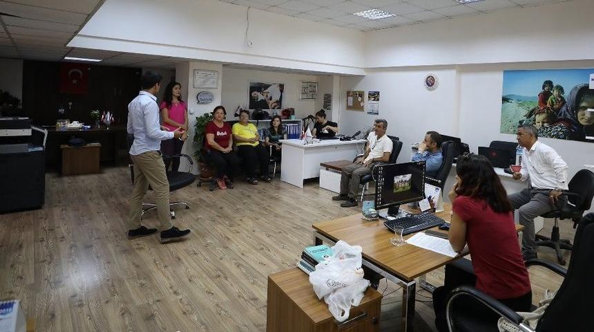 Büyükşehir’den Personellere Masa Başı Egzersiz Eğitimi