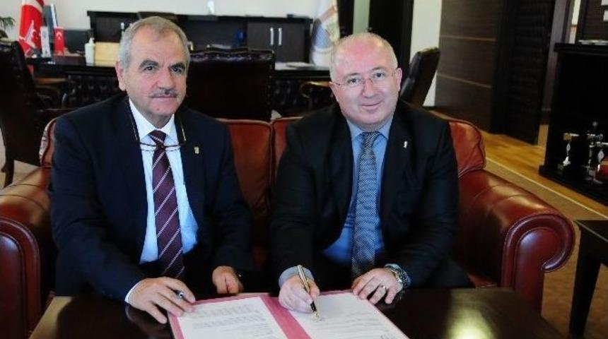 Msk&uuml; İle Menteşe Belediyesi Arasında Protokol