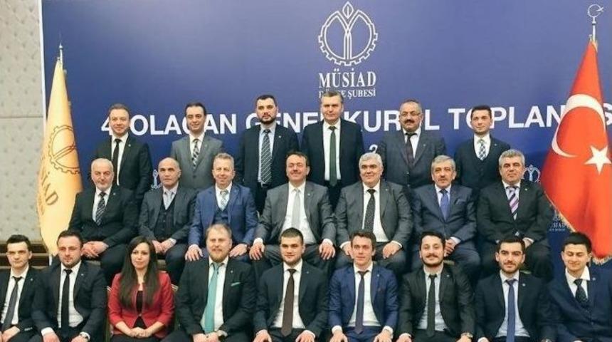 M&uuml;siad D&uuml;zce Şubesi 4 Olağan Genel Kurulu Yapıldı