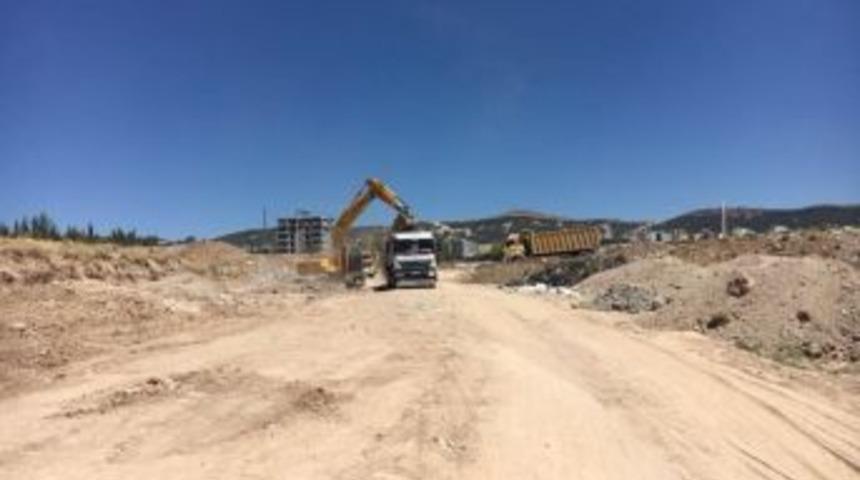 Dumlupınar Caddesinde Asfalt &Ouml;ncesi Hazırlık &Ccedil;alışması Yapıldı