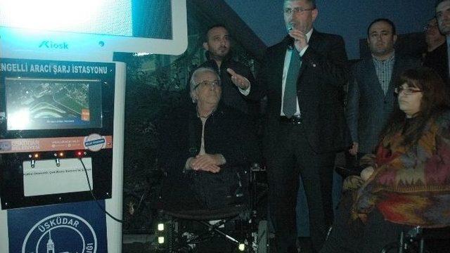 Üsküdar Belediyesi Engelli Aracı Sarj İstasyonu Kurdu