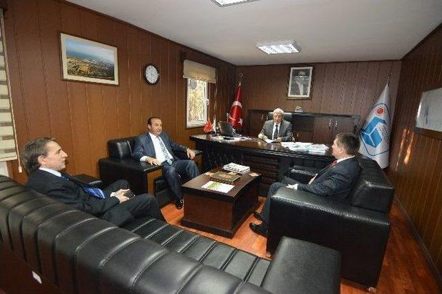 Kardeş Şehirden Başkan &Ouml;zt&uuml;rk&rsquo;e Ziyaret 3