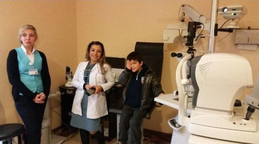 1. Sınıf &Ouml;rencilerine G&ouml;z Muayenesi