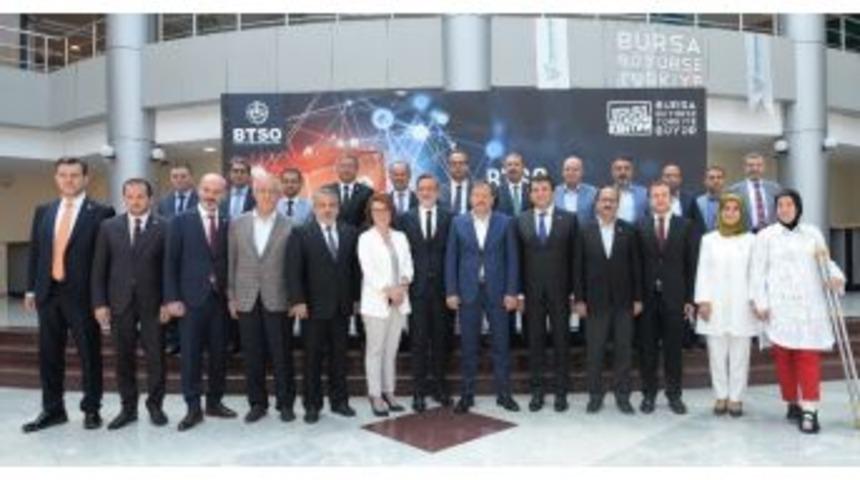 Ak Parti Bursa Milletvekilleri Btso&rsquo;da