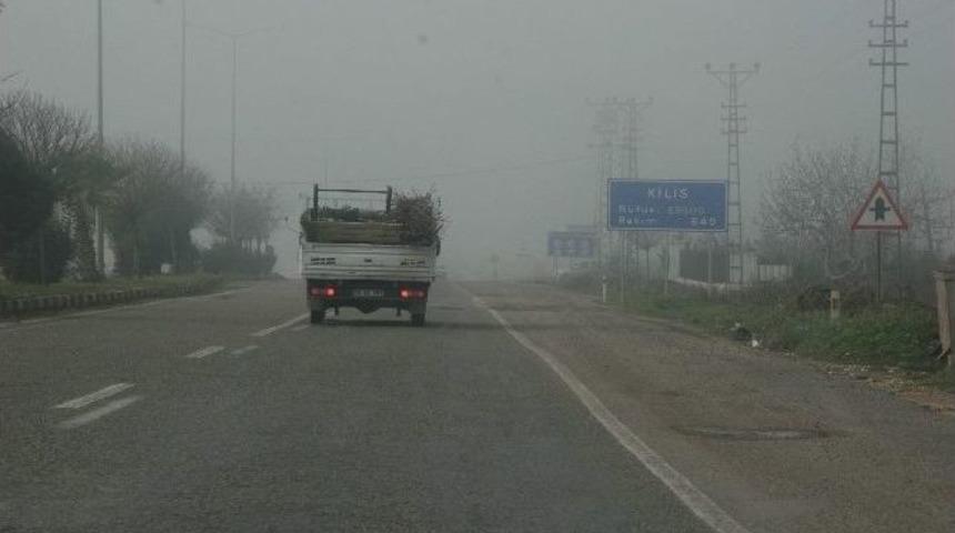 Kilis&rsquo;te Yoğun Sis Etkili Oldu