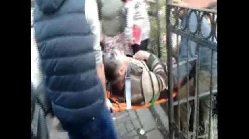 İstinat duvarı &ccedil;&ouml;kt&uuml;; 1 iş&ccedil;i yaralı