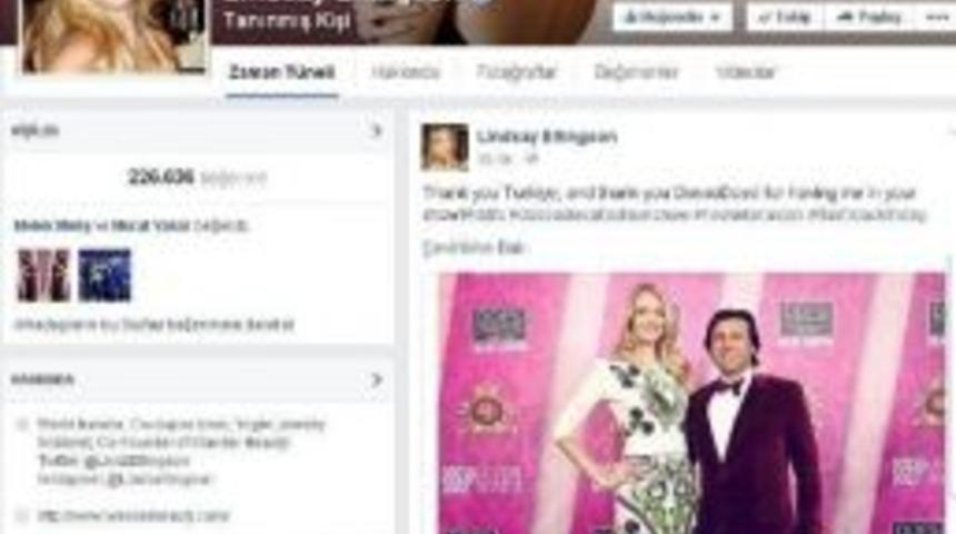 &Uuml;nl&uuml; Top Modelden T&uuml;rkiye&rsquo;ye Teşekk&uuml;r