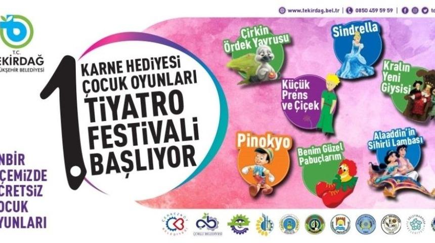 &Ouml;ğrencilere Karne Hediyesi Tekirdağ B&uuml;y&uuml;kşehir Belediyesi&rsquo;nden