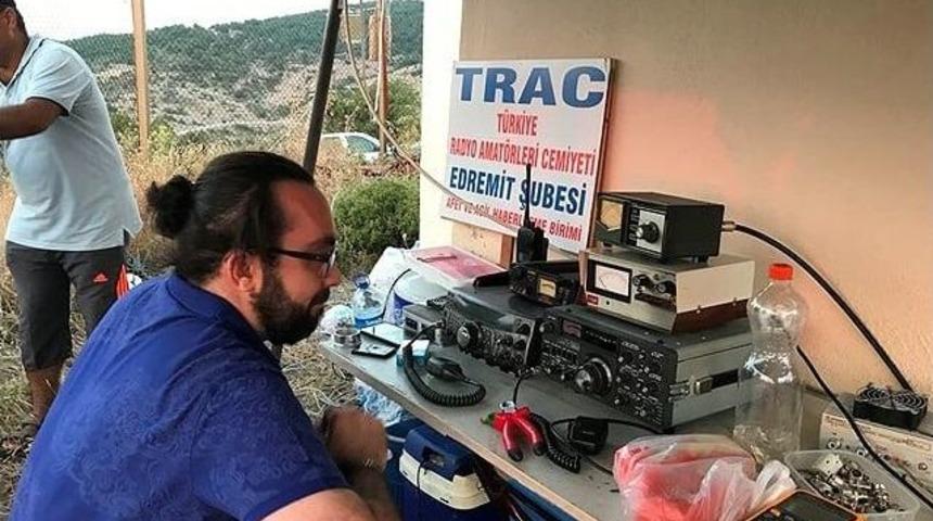 Trac &Uuml;yeleri Dağda Kamp Kurup, Telsizle Uluslararası Konuştu