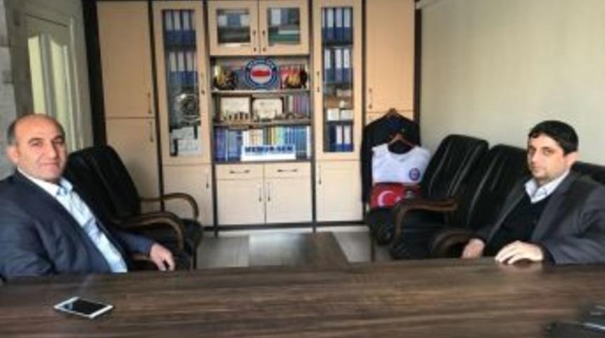 Agad Başkanı İbrahim Aslan Başkan Ali Deniz İle Bir Araya Geldi