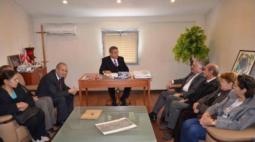 Dsp Aydın İl Başkanı Işık, Başkan Kayalı&rsquo;yı Ziyaret Etti