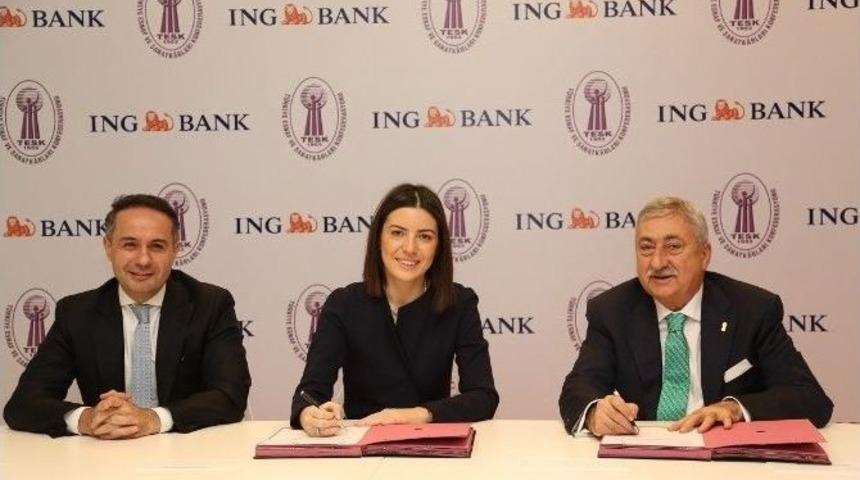 Ing Bank&rsquo;tan Tesk &Uuml;yelerine &Ouml;zel Esnaf Paketi