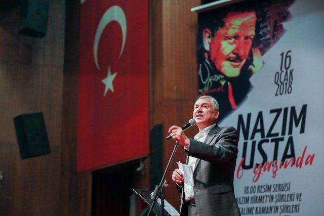 Nazım Hikmet Seyhan’da Anıldı