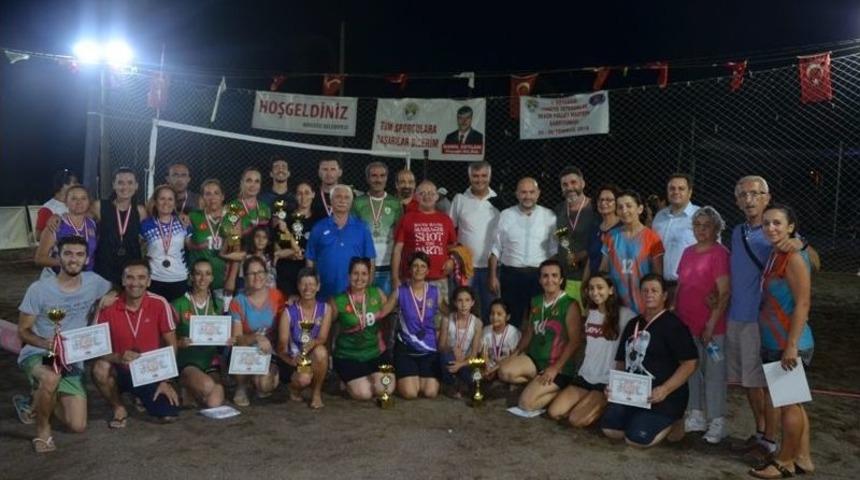 Köyceğiz’de Beach Volley Masters Şampiyonası Yapıldı