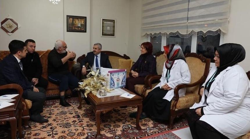 Başkan Baran’dan Yaşlılara Ziyaret