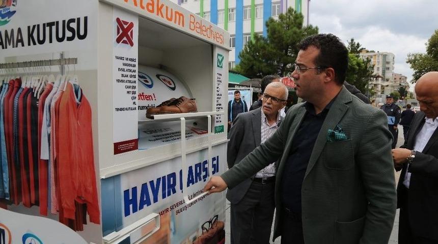 Atakum&rsquo;da Giysi Toplama Kutuları 30 Noktada