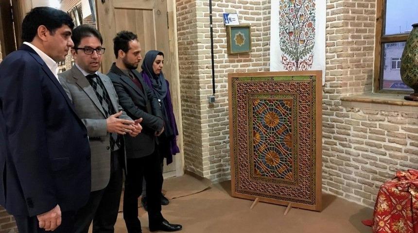 Rekt&ouml;r Alma, İran İslami Sanatlar &Uuml;niversitesini Ziyaret Etti