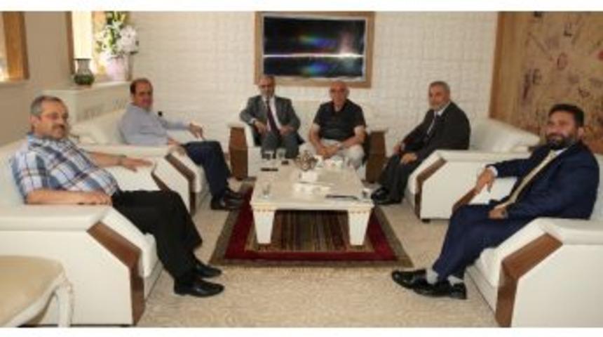 Diyanet İşleri Başkan Yardımcısı İşleyen&rsquo;den Rekt&ouml;r Coşkun&rsquo;a Ziyaret