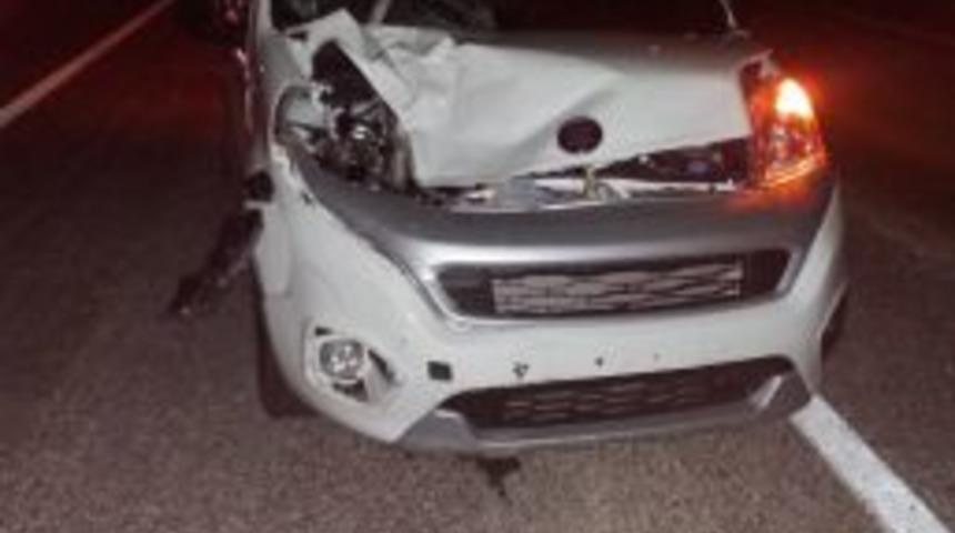 Hafif Ticari Aracın &Ccedil;arptığı Yaya Hayatını Kaybetti