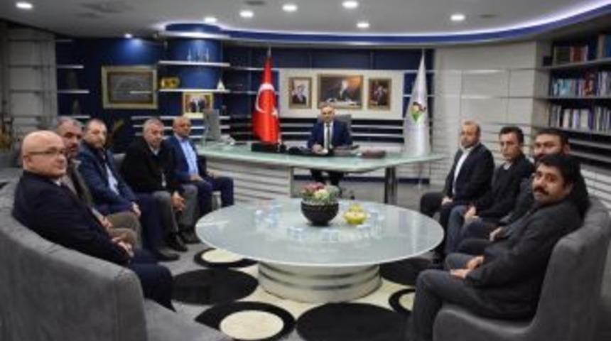 Esnaf Odasından Başkana Ziyaret