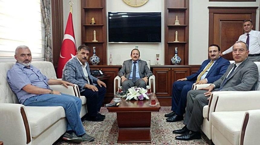 Bayburt Milletvekili Battal Ve Adalet Komisyonu Başkanı Tacın&rsquo;dan Vali Pehlivan&rsquo;a Ziyaret