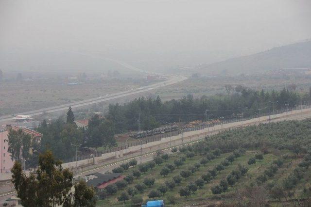 Tanklar Ve Zırhlı Askeri Araçlar Afrin İçin Hazır Kıta