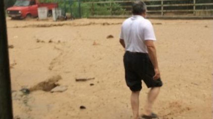 Rize’de Şiddetli Yağış